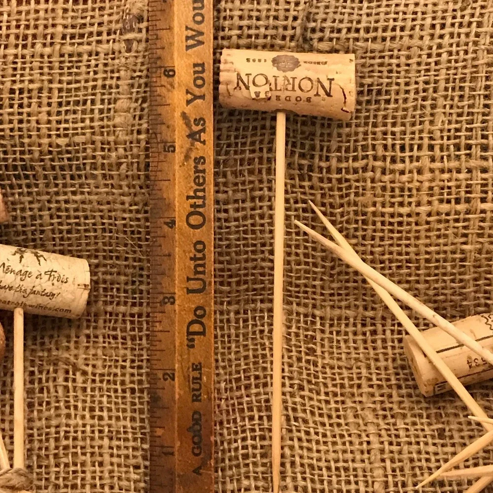 Plant‎ Markers, Herb Labels, Garden Seed Markers, Cute Plant Labels, Set of Five